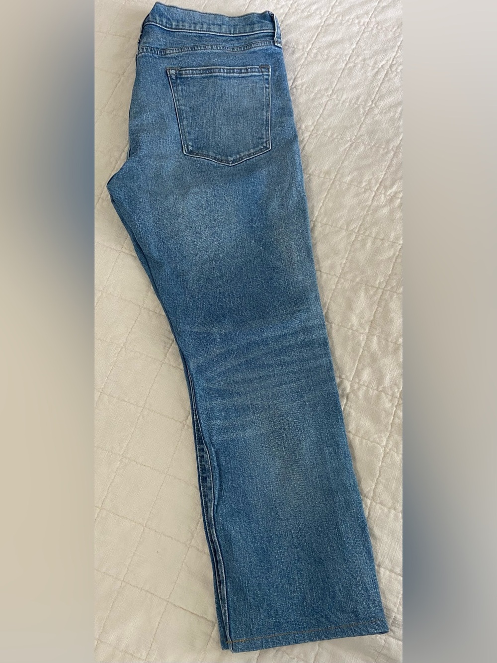 J. Crew Men's Blue Straight-Leg Jeans